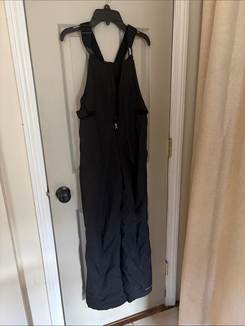 Kids Columbia Black Snow Bib One-Piece